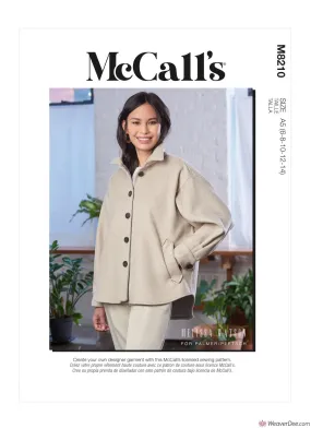 McCall's Pattern M8210 Misses' Jacket