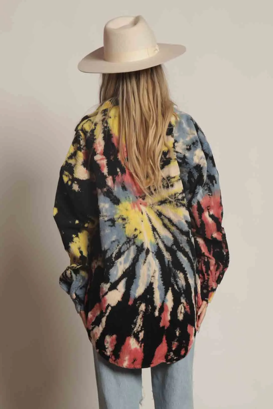 Miller Special Tie Dyed Corduroy Shacket