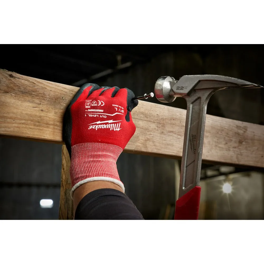 Milwaukee 48-22-8900B 12PK Cut 1 Dipped Gloves – S [A1]