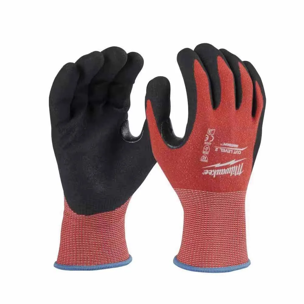 Milwaukee 48-22-8926 Cut Level 2 Nitrile Dipped Gloves - M