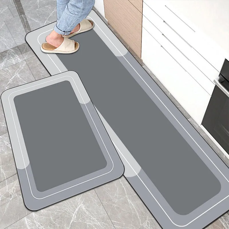 Modern Water Absorbent Anti-slip Area Rugs