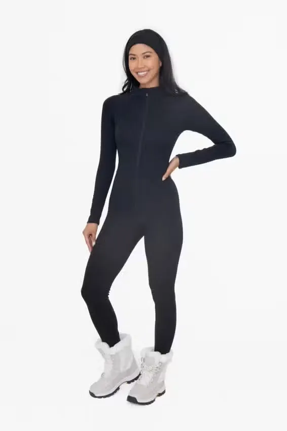 Mono B Fleece-Lined Base Laye Jumpsuit