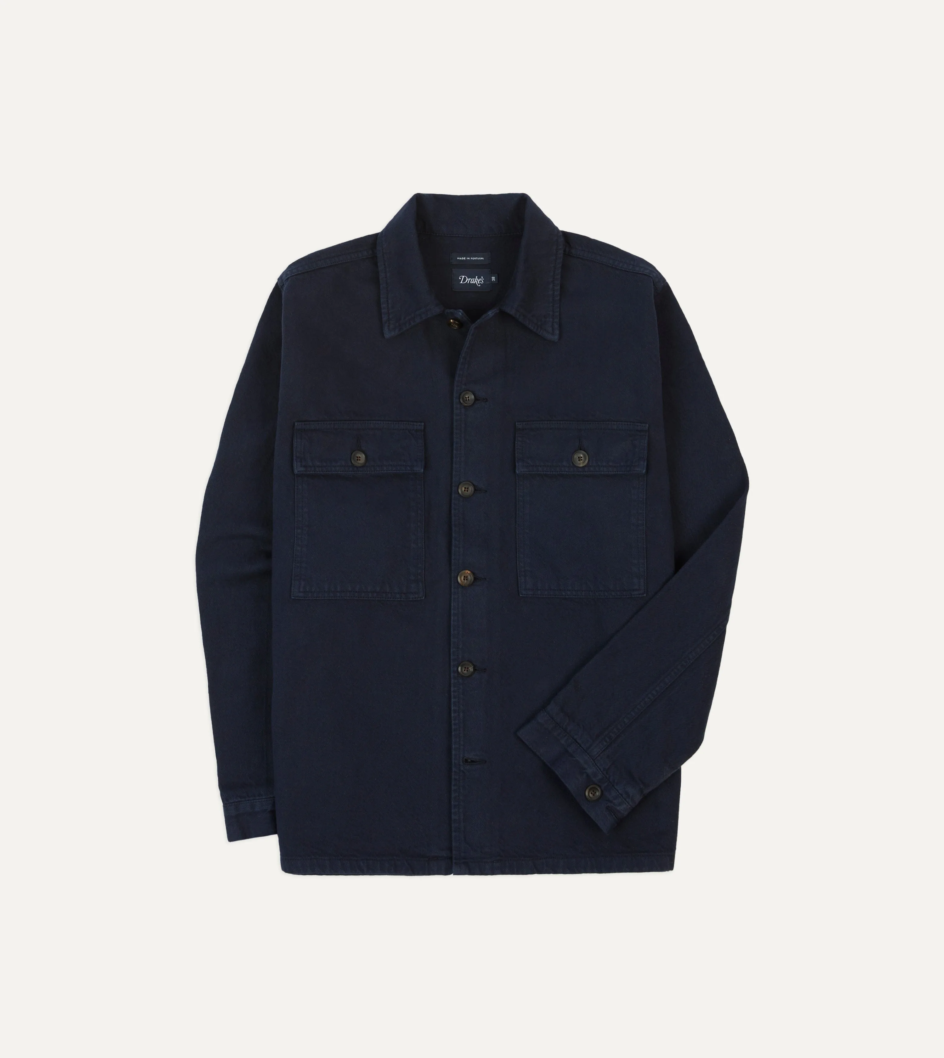 Navy Cotton Field Shirt