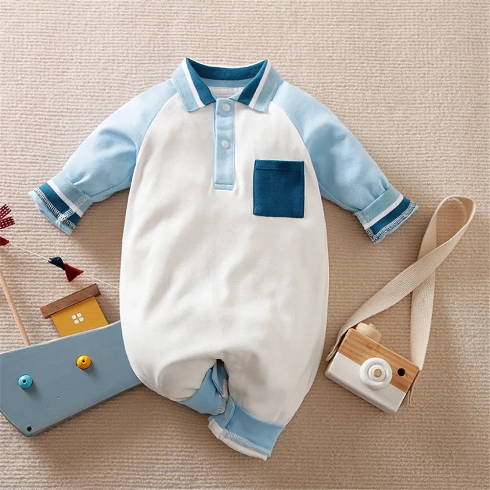 Newborn Baby Gentleman Jumpsuit