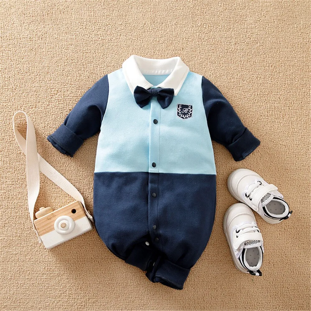 Newborn Baby Gentleman Jumpsuit