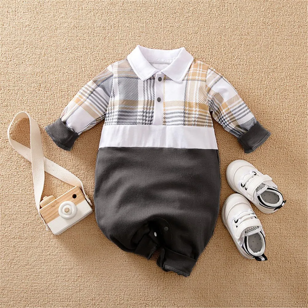 Newborn Baby Gentleman Jumpsuit