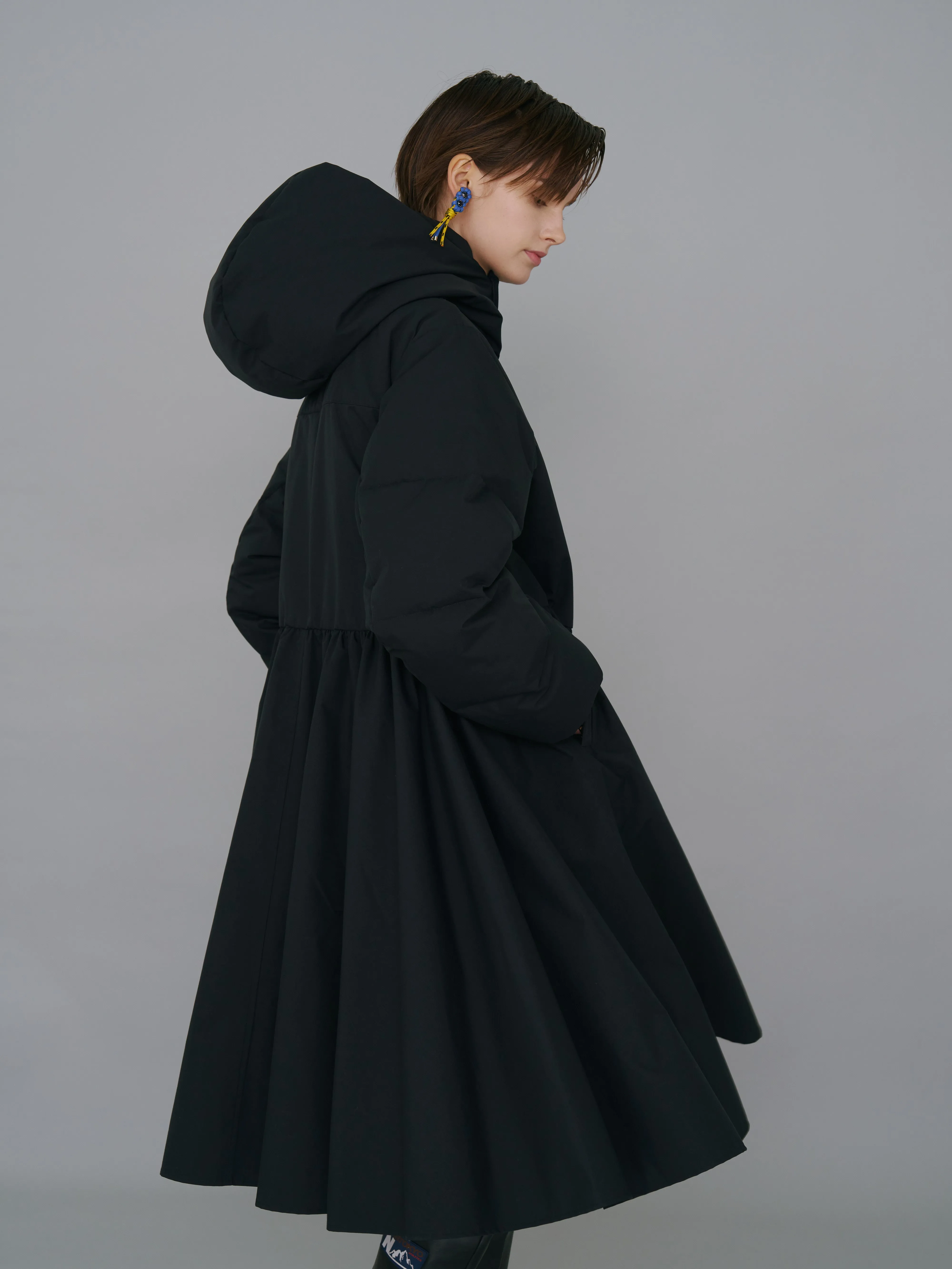 NON TOKYO / DOWN SLEEVE MOUNTAIN PARKA (BLACK)