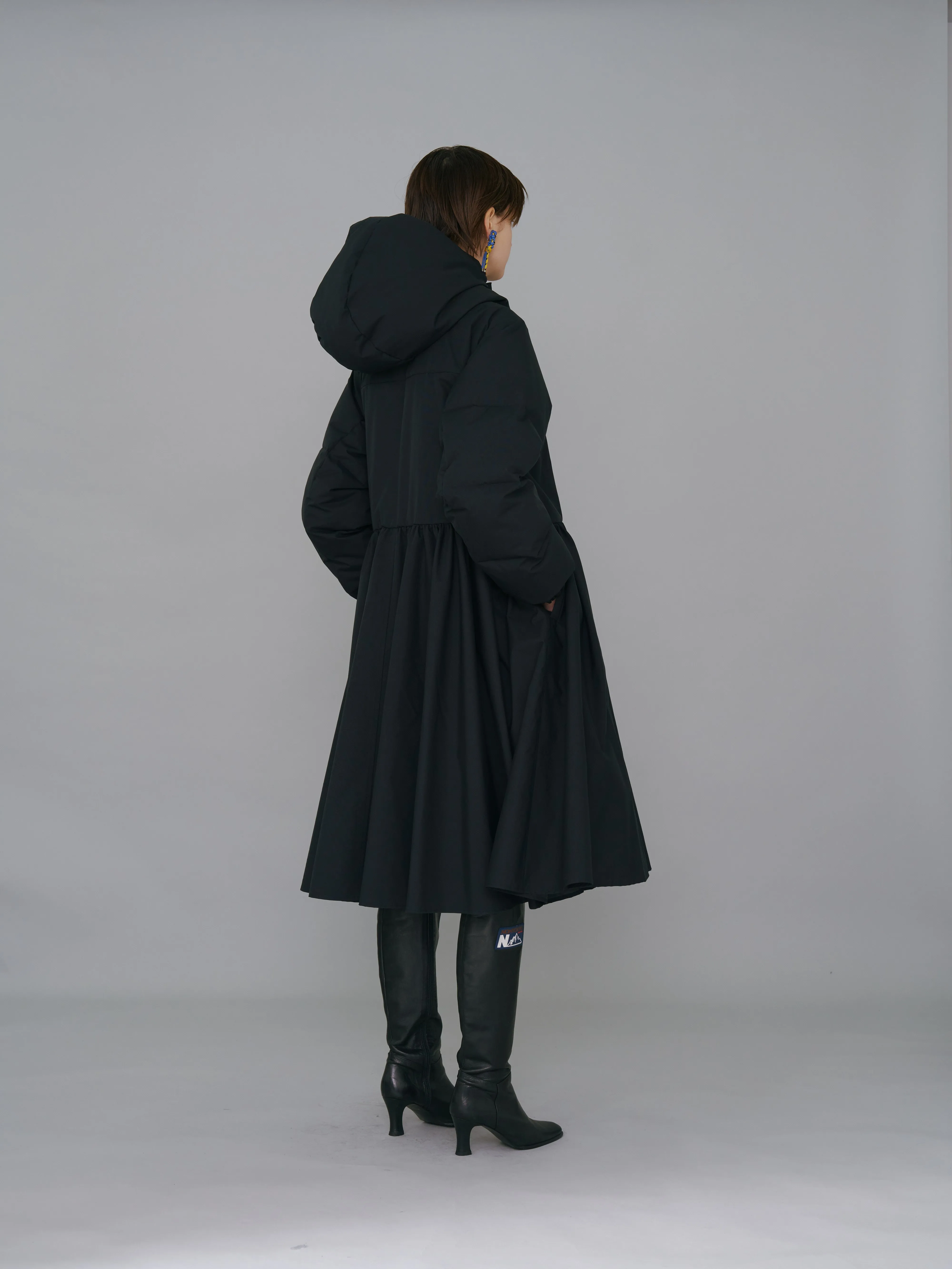 NON TOKYO / DOWN SLEEVE MOUNTAIN PARKA (BLACK)