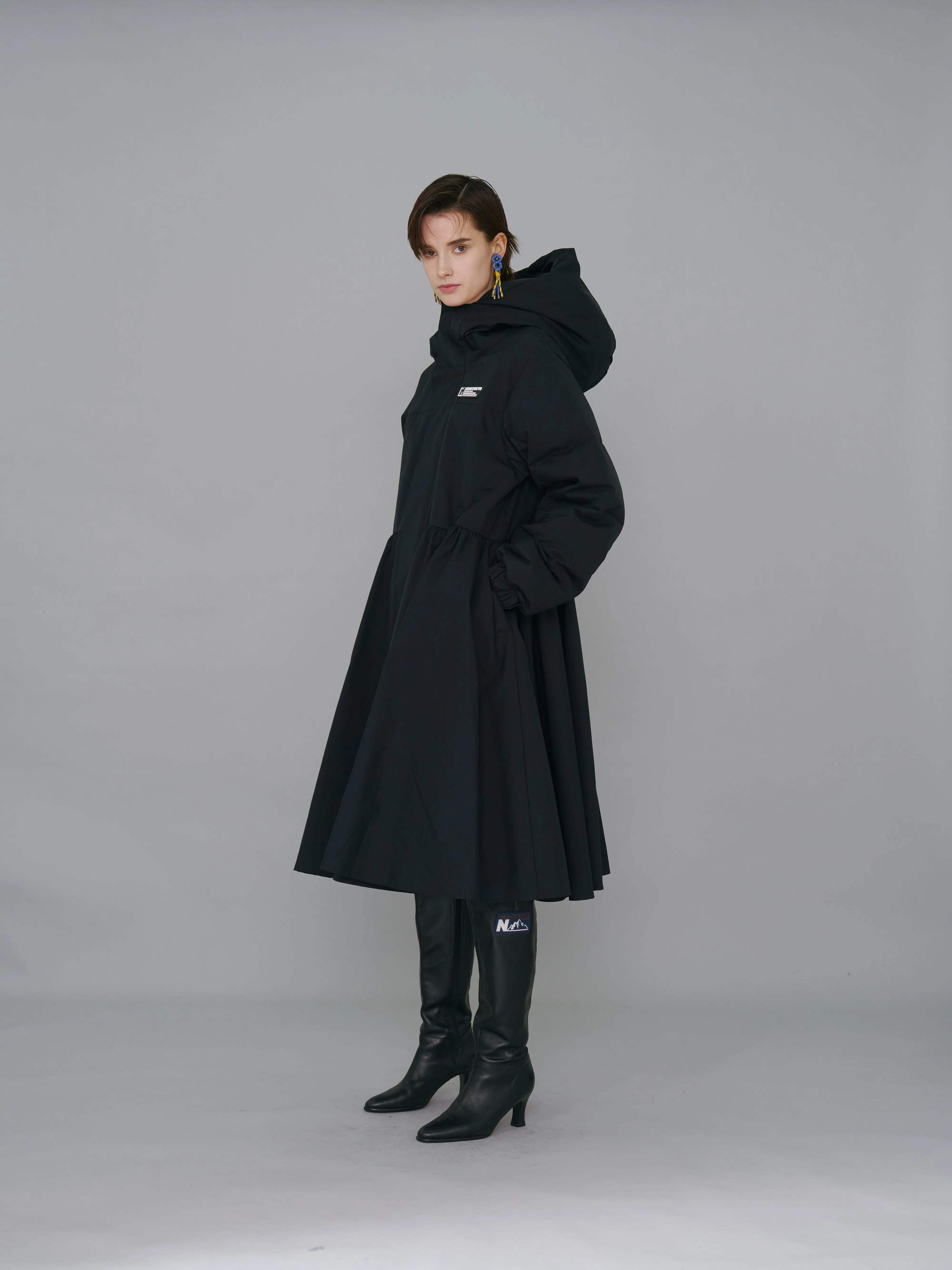 NON TOKYO / DOWN SLEEVE MOUNTAIN PARKA (BLACK)