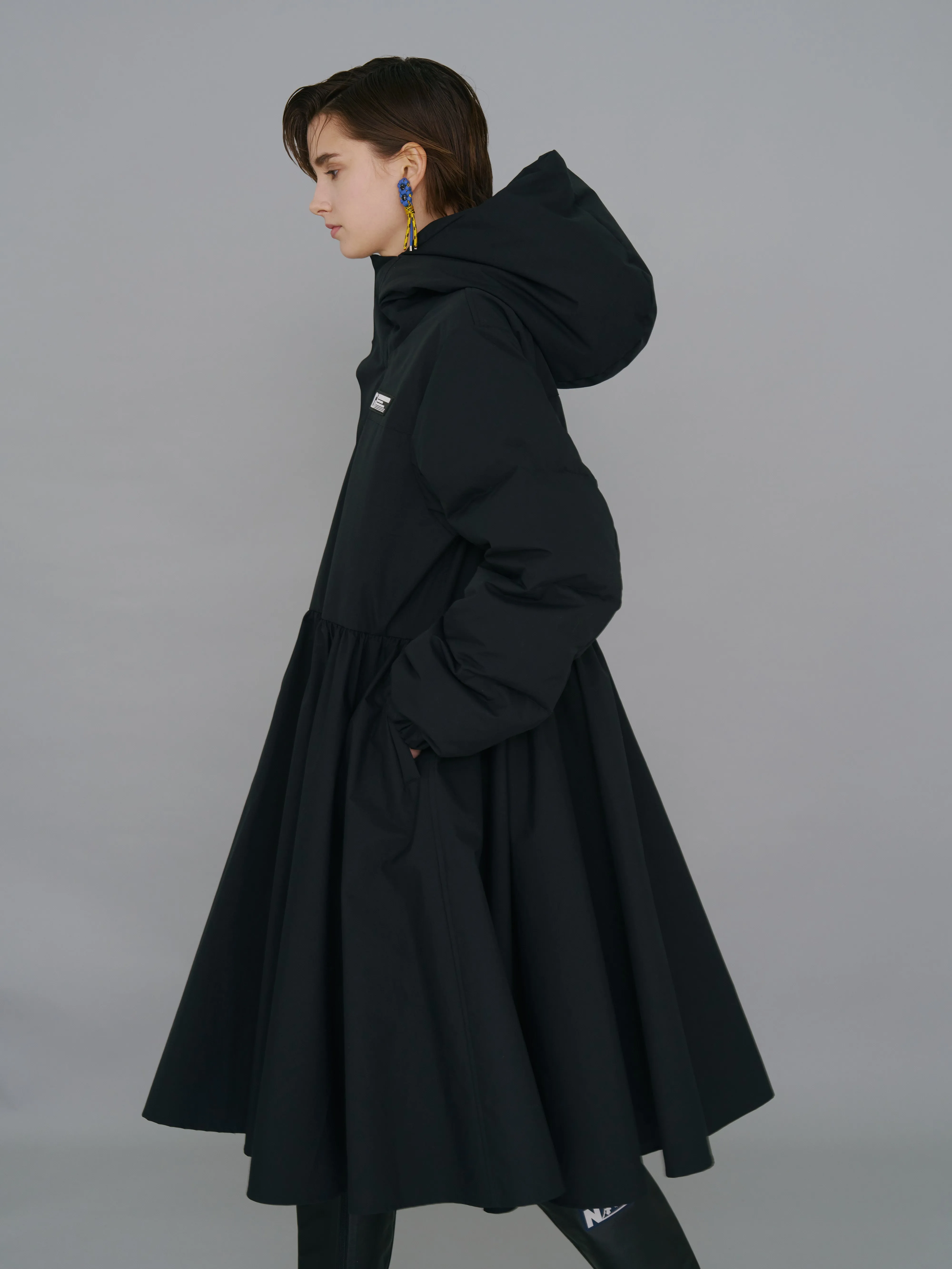 NON TOKYO / DOWN SLEEVE MOUNTAIN PARKA (BLACK)