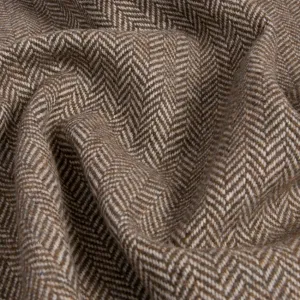 Olive Green Herringbone Tweed 229