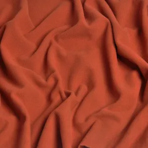 Orange Wool/ Cashmere Fabric 233