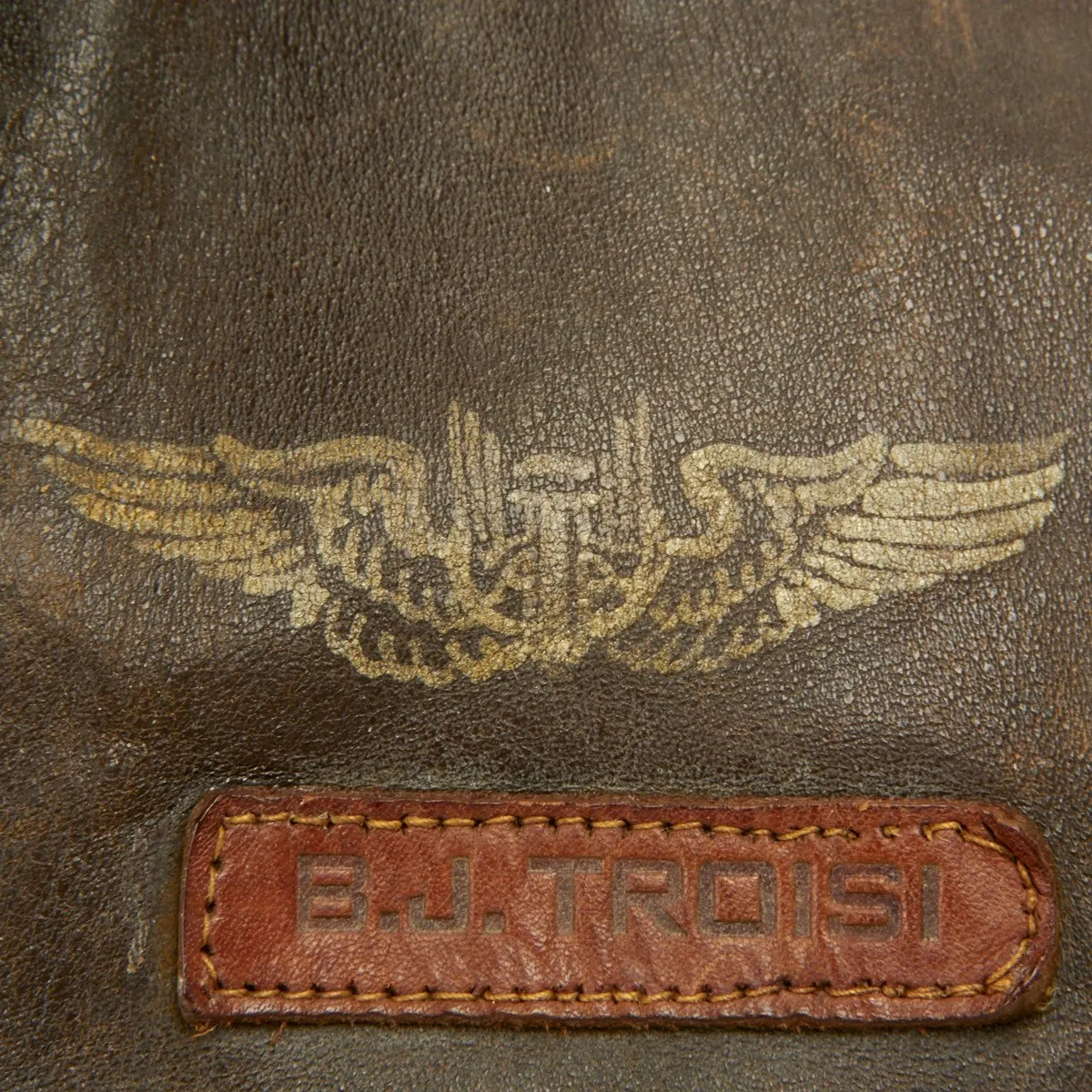 Original U.S. WWII B-24 Liberator Duration Baby Named Leather A-2 Jacket with Medal Grouping