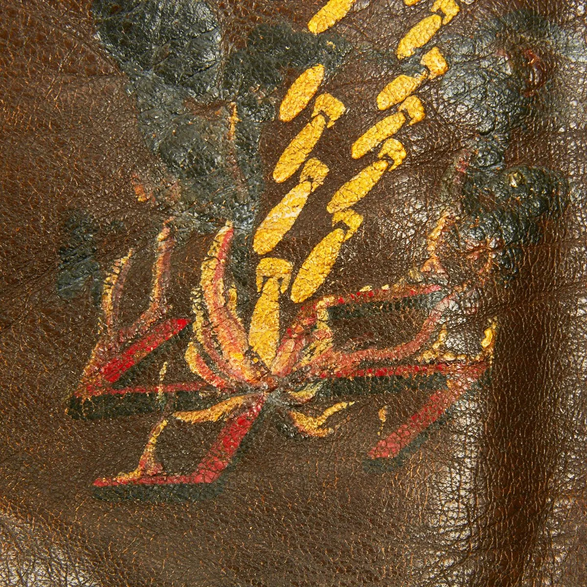 Original U.S. WWII B-24 Liberator Duration Baby Named Leather A-2 Jacket with Medal Grouping