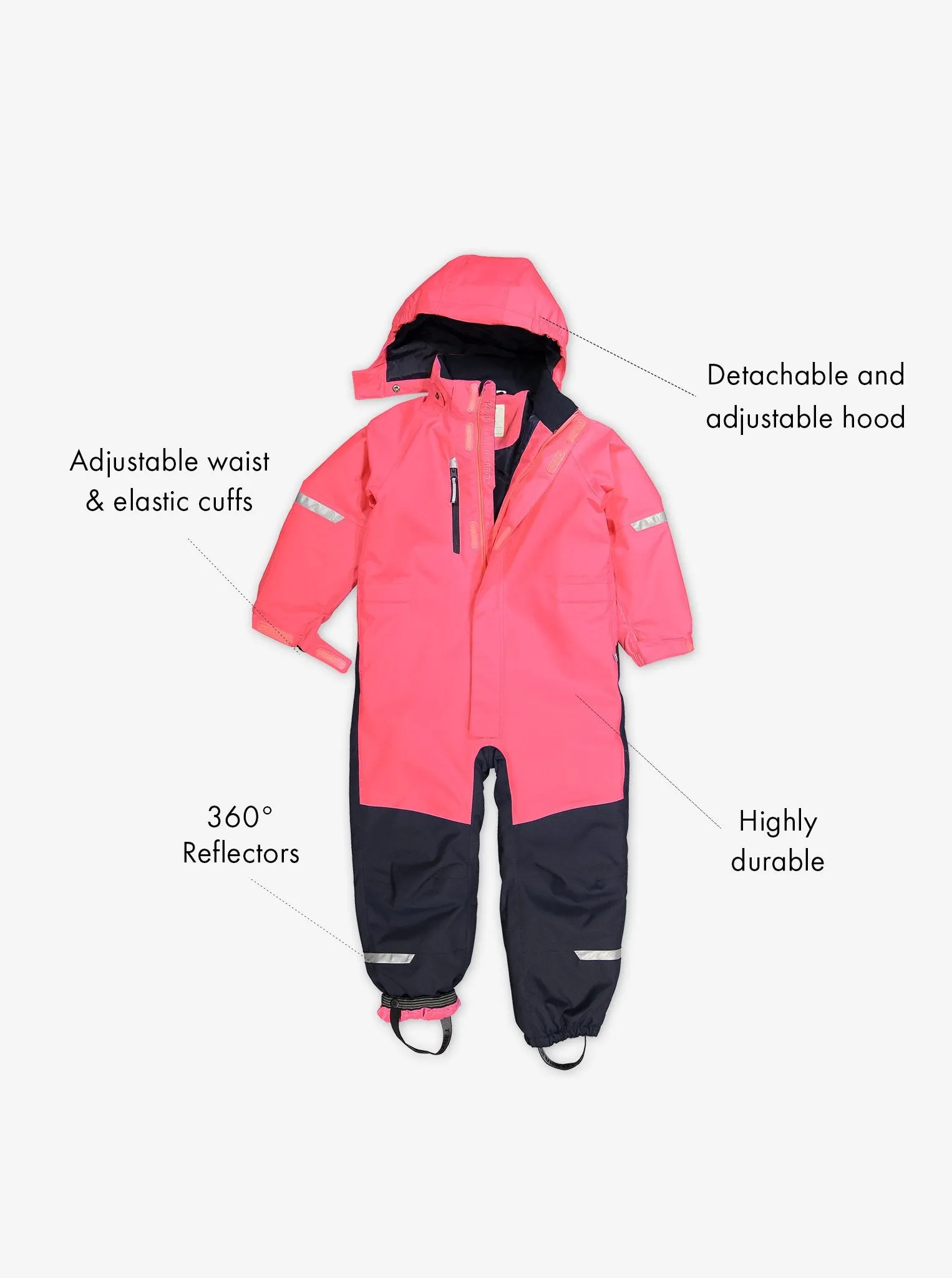 Padded Waterproof Kids Overall