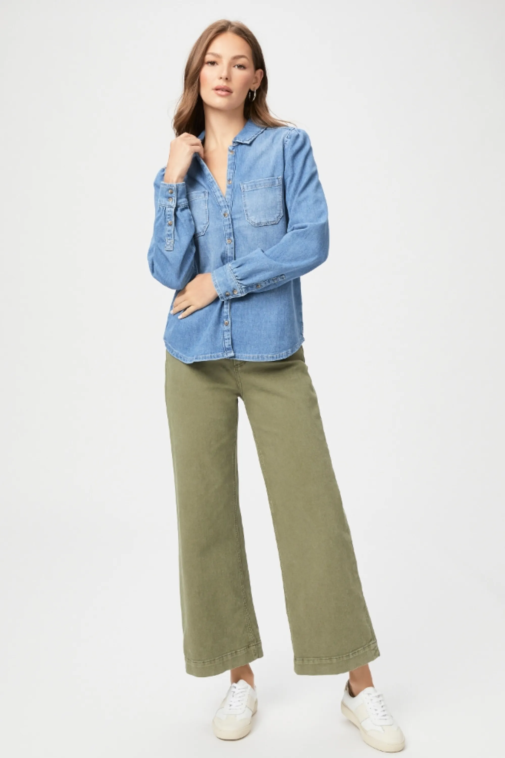 Paige Belize Shirt Chambray