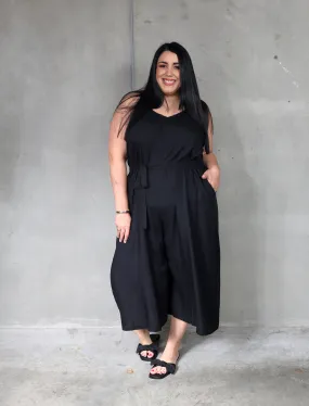 Palazzo Jumpsuit  - Black