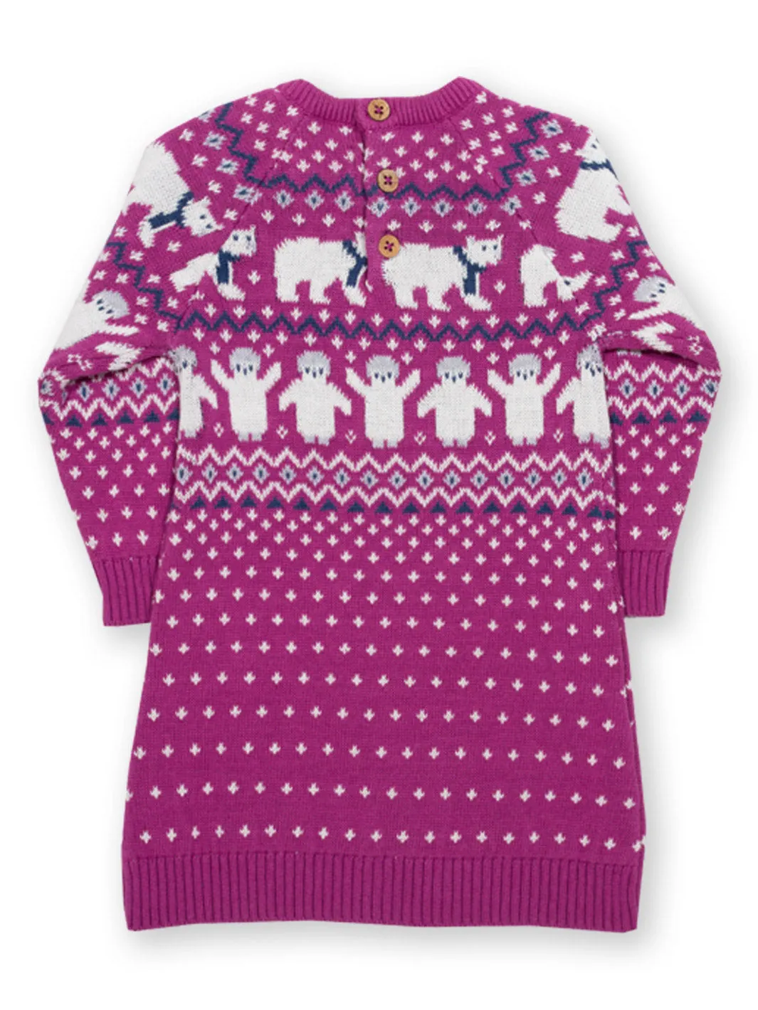 Polar pals knit dress