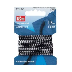 Prym Cord 3mm - Black & White