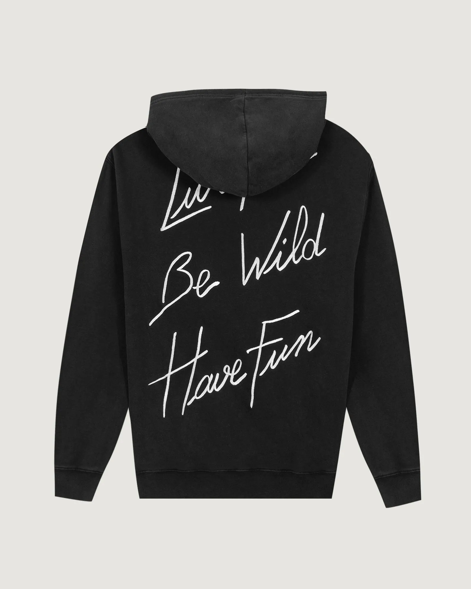 "Live Fast" réaumur hoodie