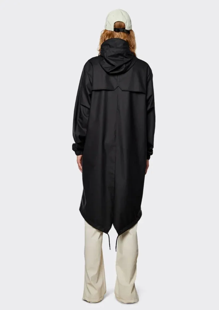 Rains Fishtail Parka Black