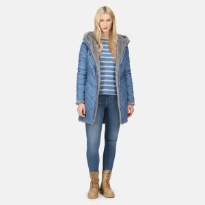 Regatta Women's Caileigh Reversible Parka Jacket - Strom Grey