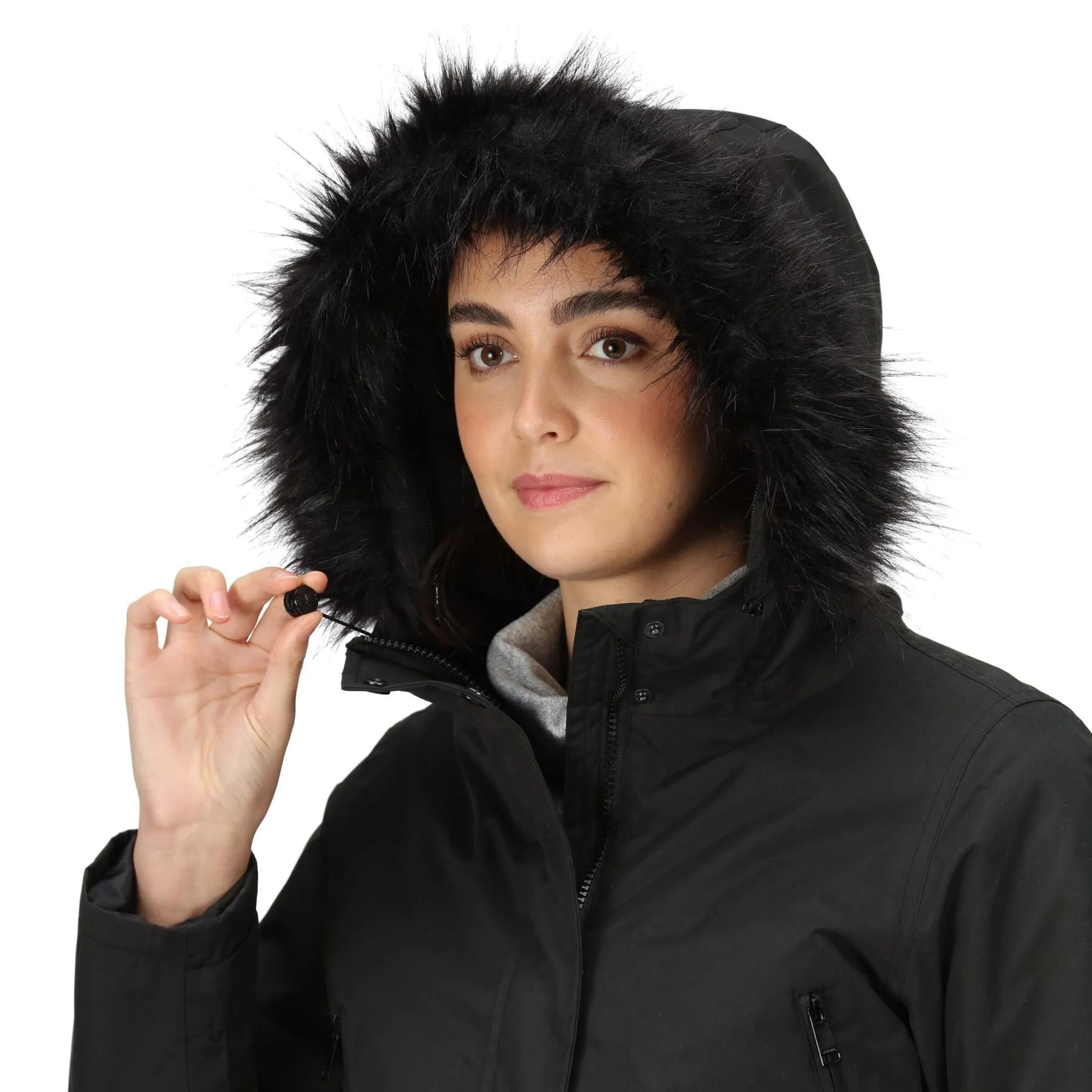 Regatta Womens Sabinka Fur Trim Waterproof Insulated Parka Coat