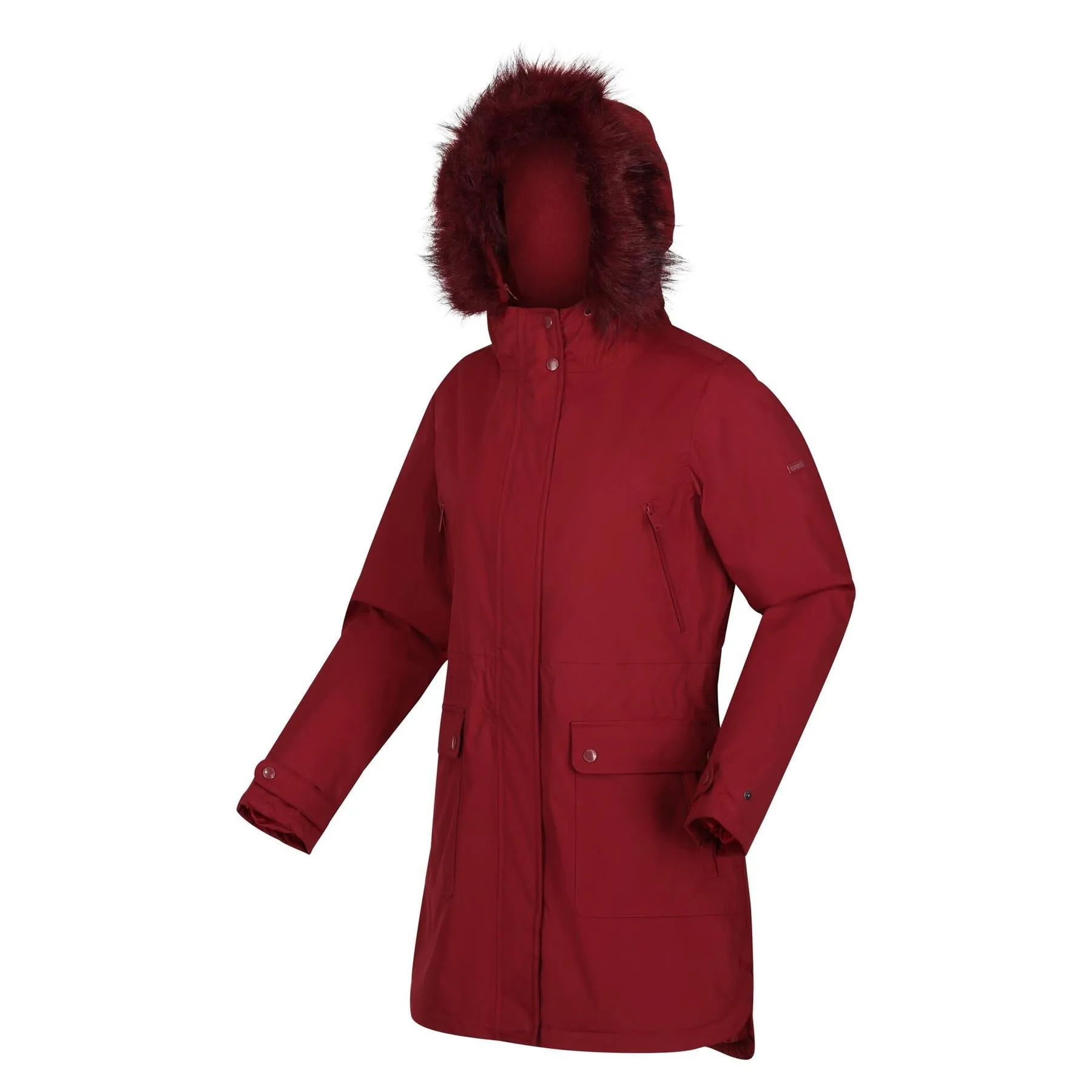 Regatta Womens Sabinka Fur Trim Waterproof Insulated Parka Coat