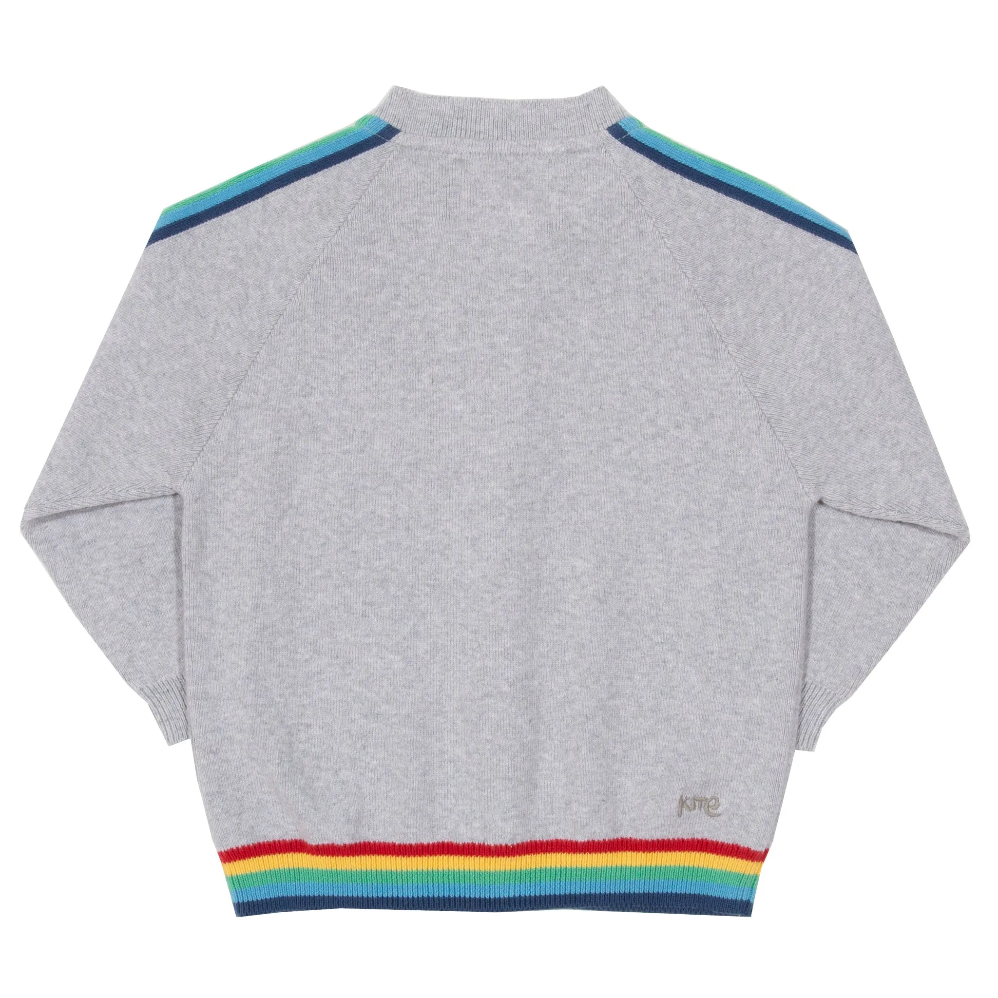 Retro knit zippy