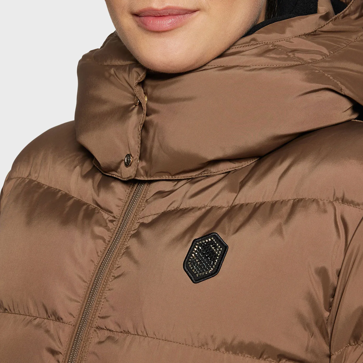 Samshield Billie Bomber Jacket - Camel/Metal Eclipse