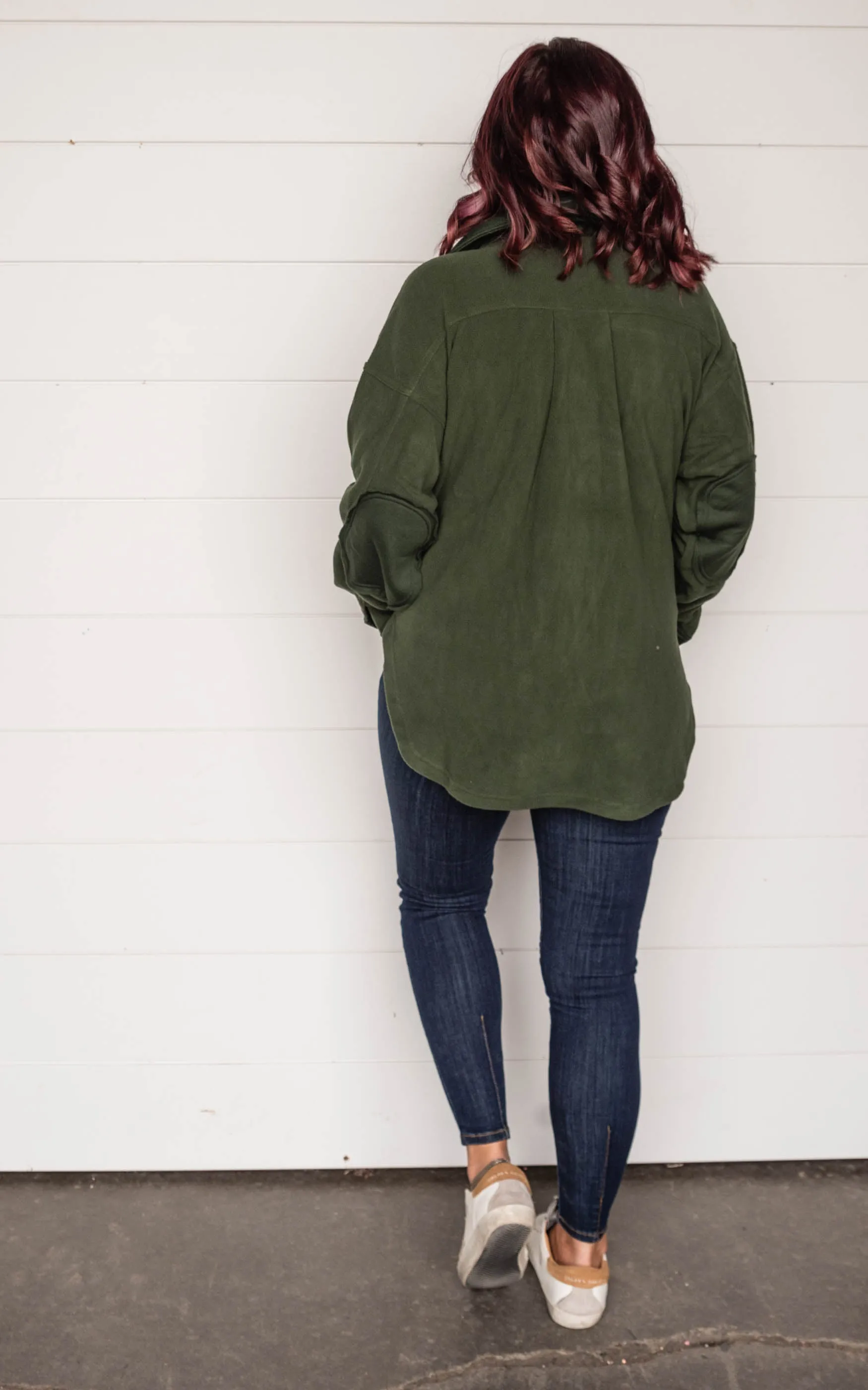 Sara's Steals and Deals Oversized Fleece Shacket Part 2 - Final Sale