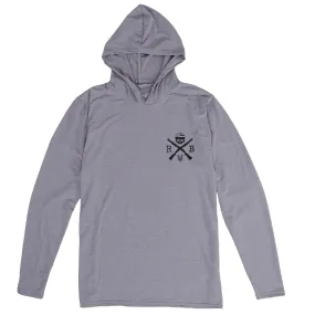 Scout Performance Silver Hoodie | Made in the USA