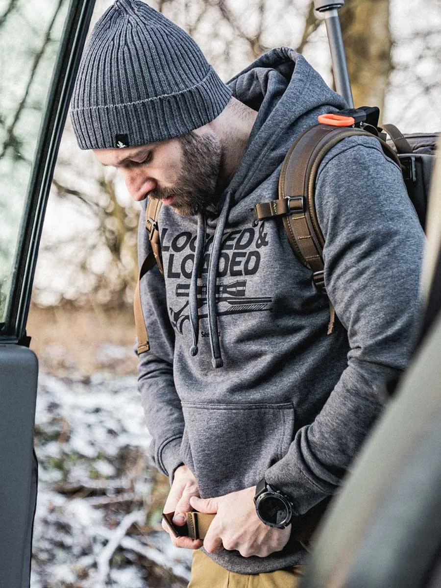 SEELAND Loaded Hoodie - Mens - Grey Melange