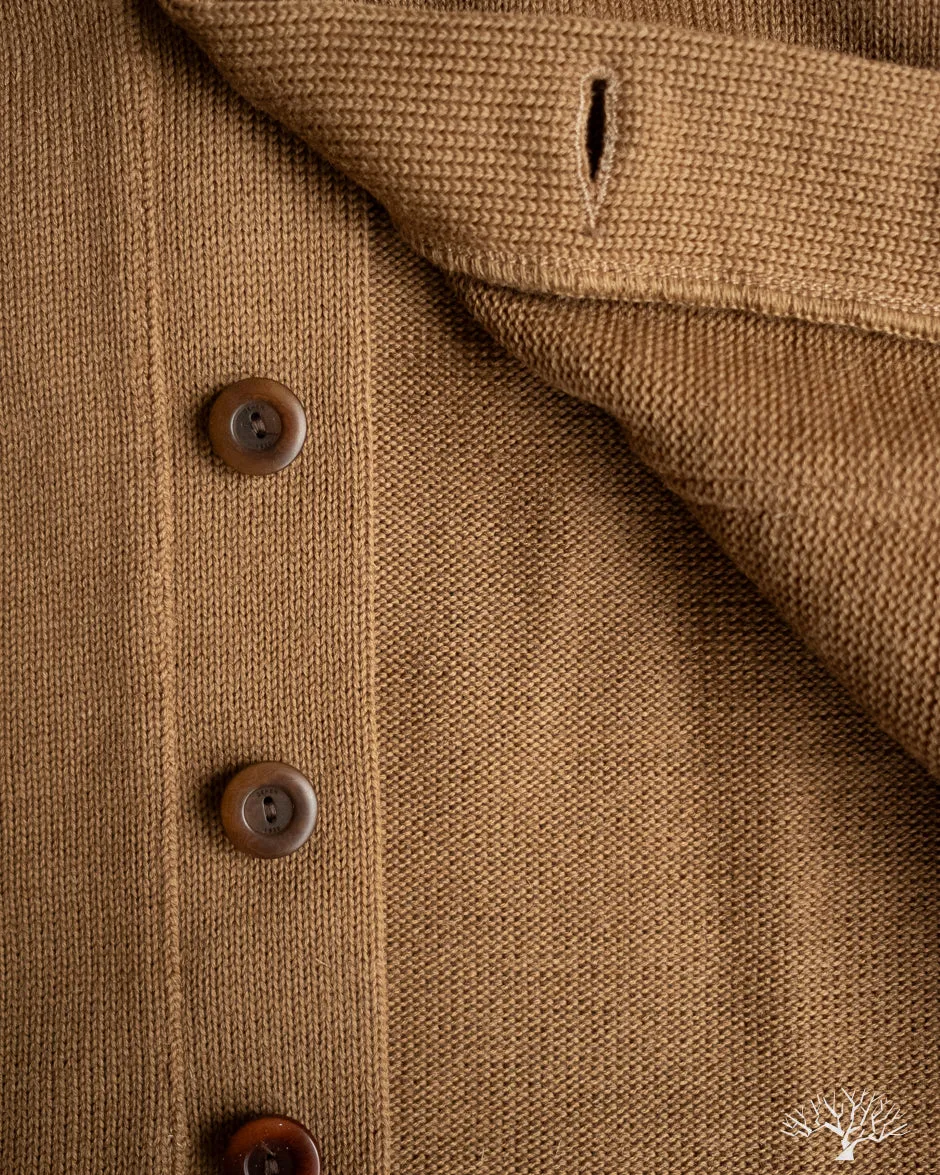 Shawl Sweater Coat 2.0 - Dark Tan (Modified)