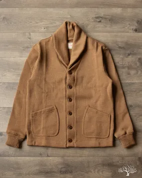 Shawl Sweater Coat 2.0 - Dark Tan (Modified)