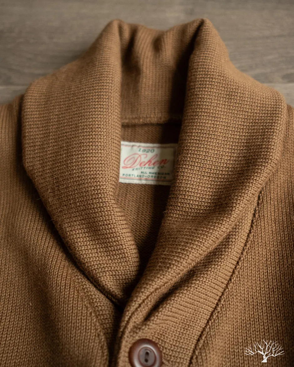 Shawl Sweater Coat 2.0 - Dark Tan (Modified)