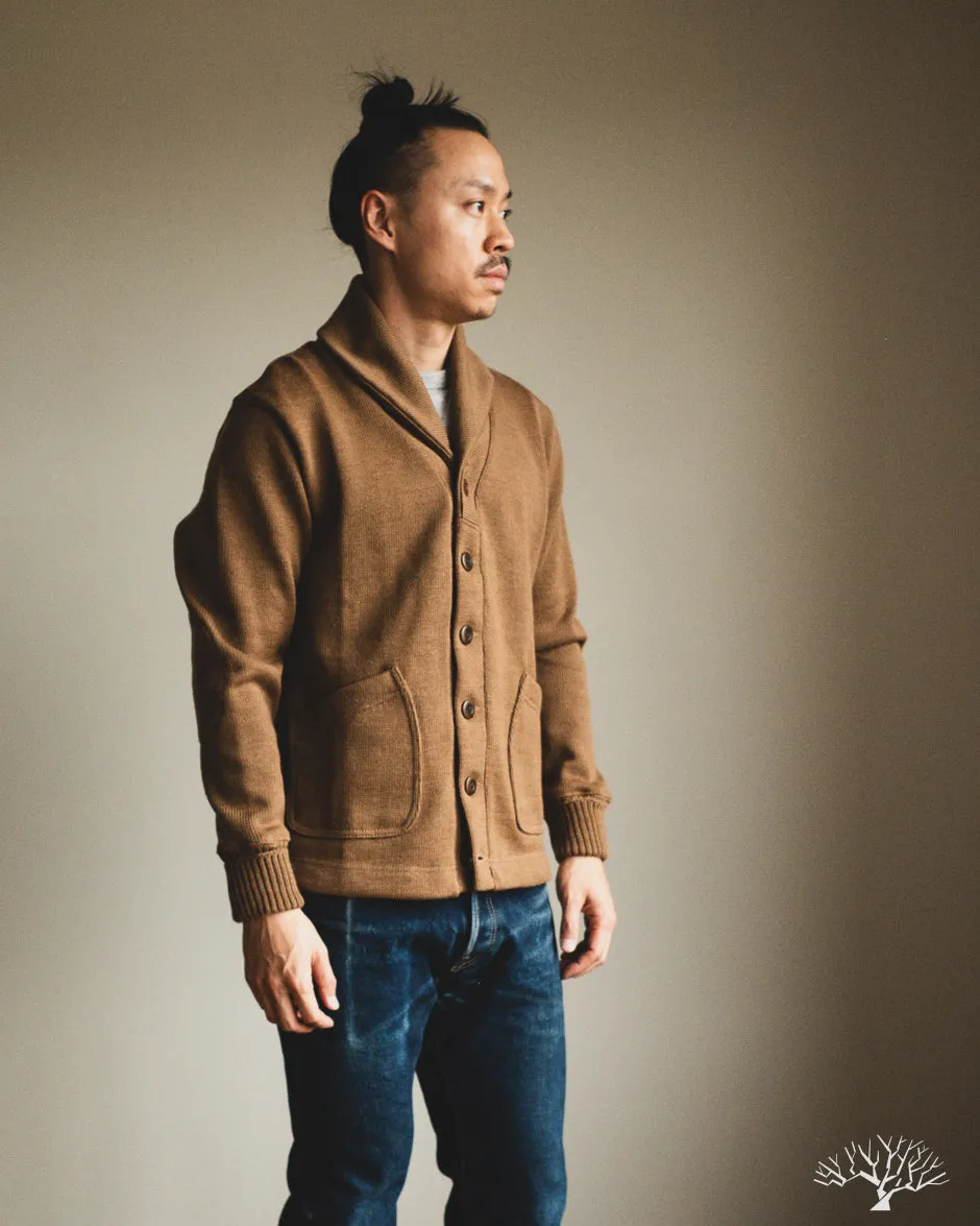 Shawl Sweater Coat 2.0 - Dark Tan (Modified)