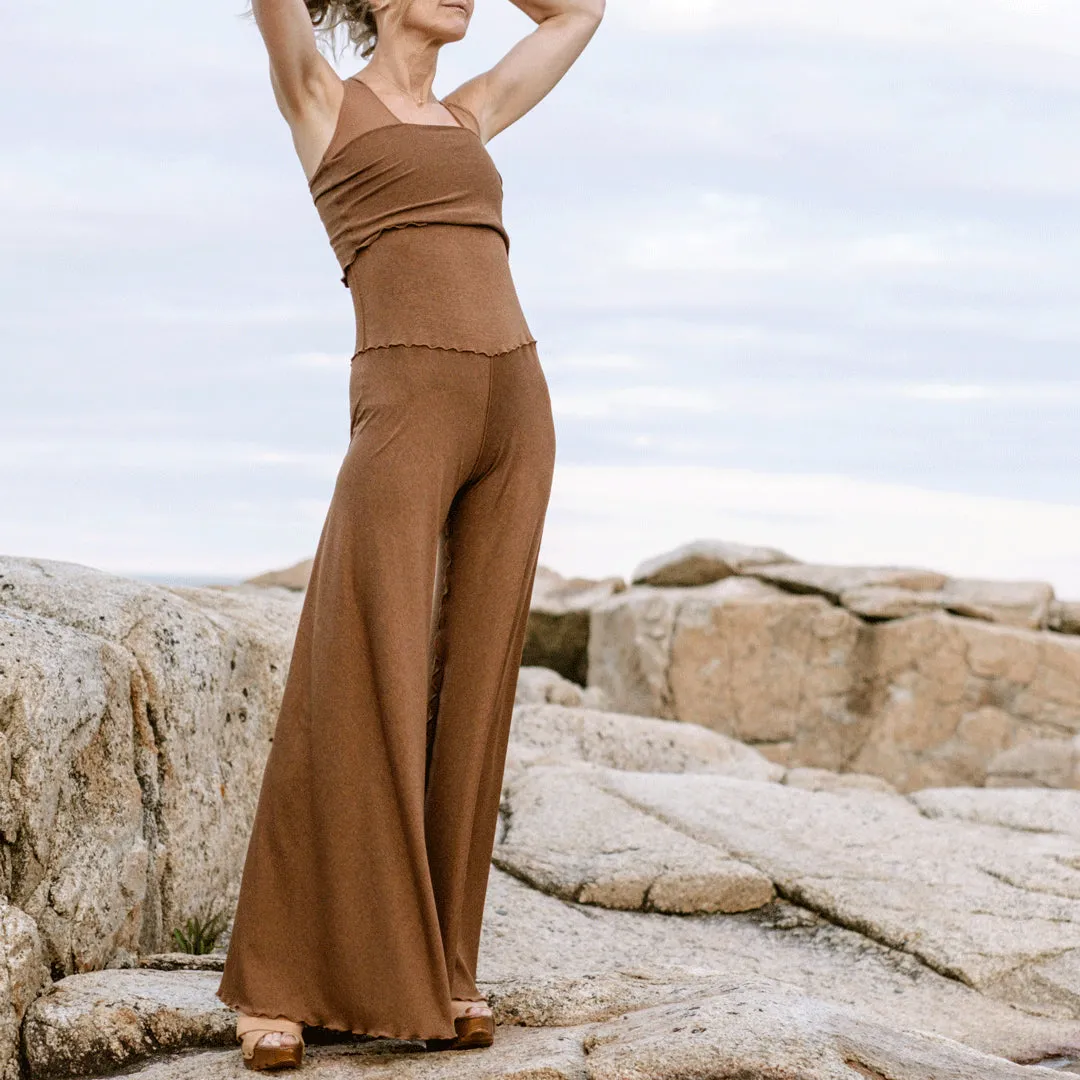 SWIRLSUIT wide leg jumpsuit