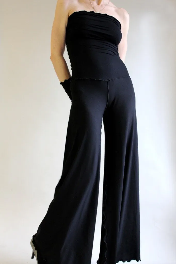 SWIRLSUIT wide leg jumpsuit