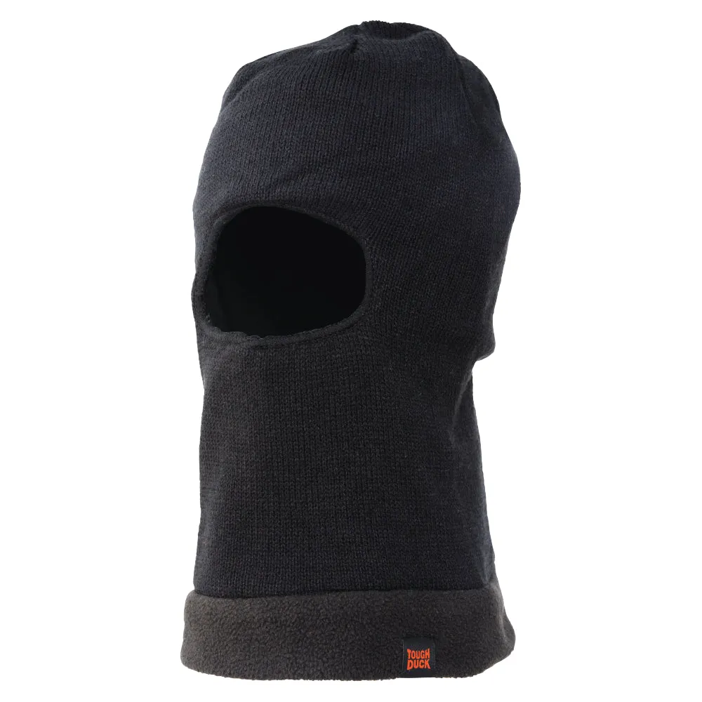 Tough Duck Acrylic Fleece Lined Balaclava - Black - i256