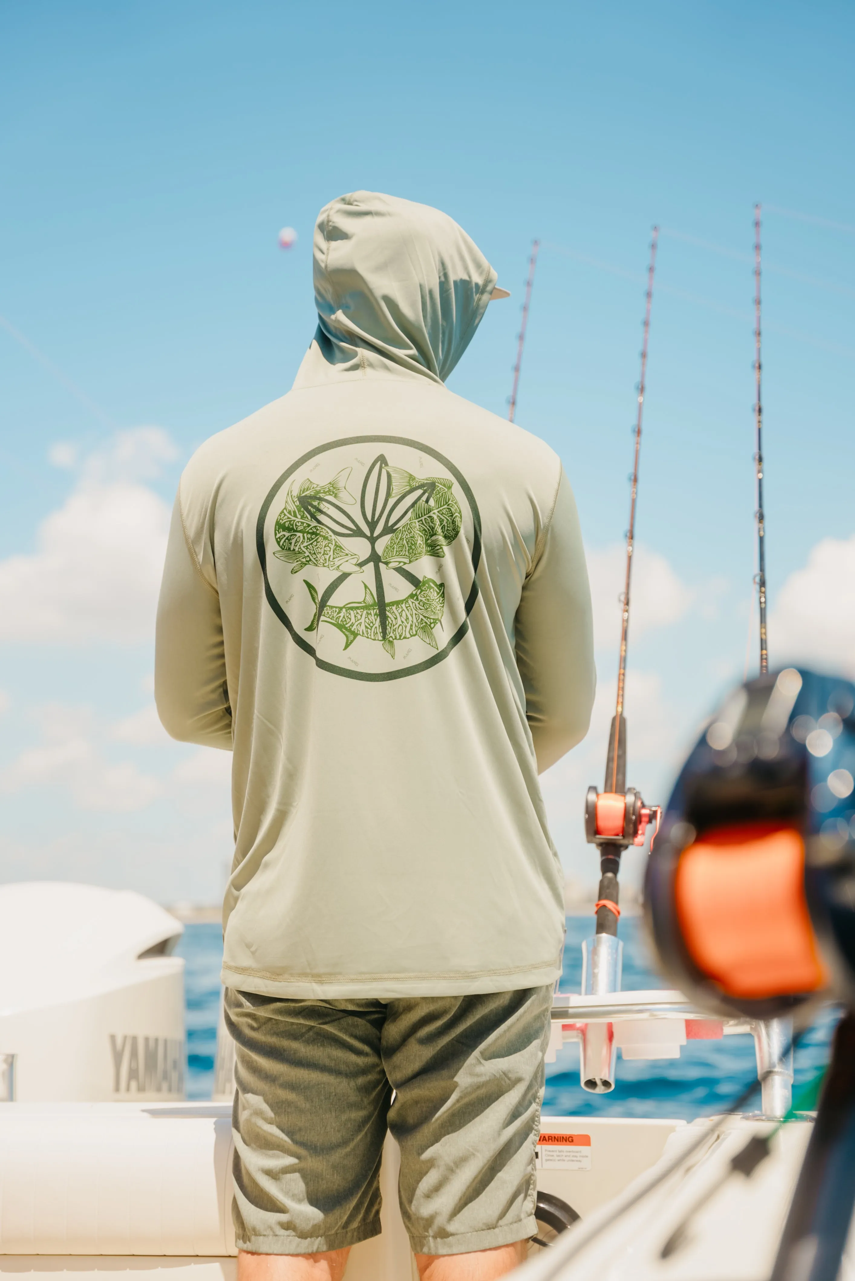 Tri Leaf Slam MANG Eco Hoodie