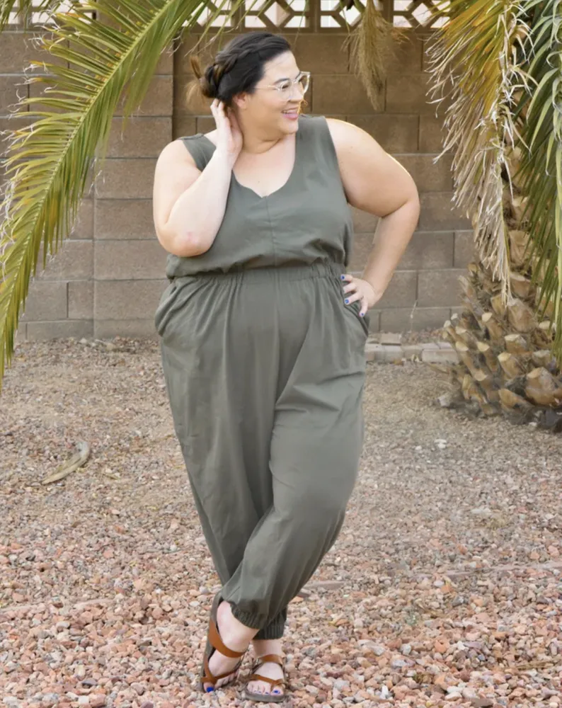 True Bias - Nova Jumpsuit - Size 14-30