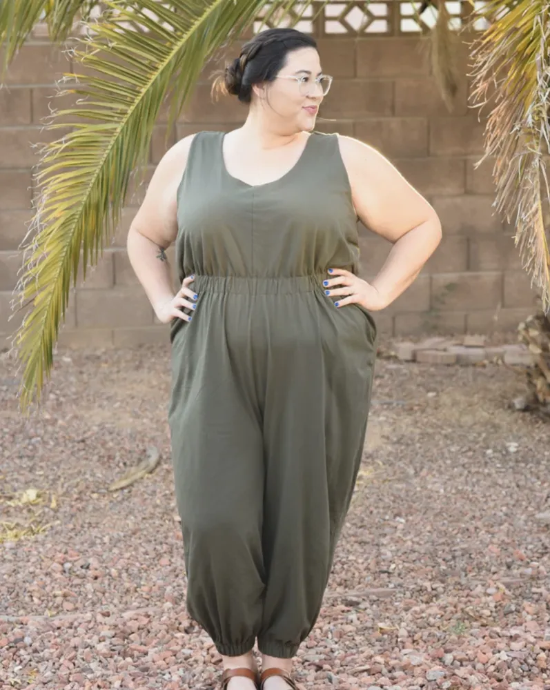 True Bias - Nova Jumpsuit - Size 14-30