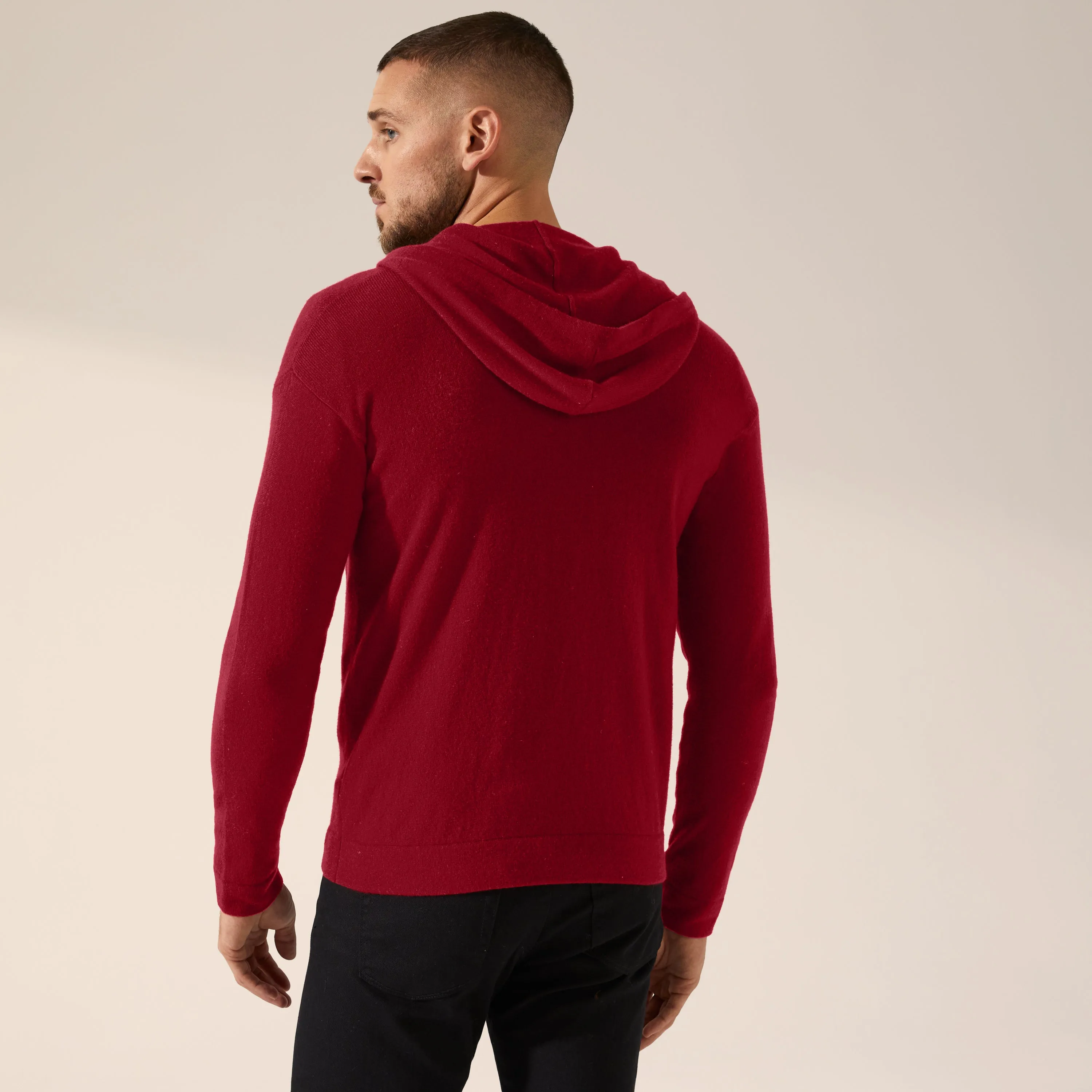 Tyler Cashmere Zip Hoodie