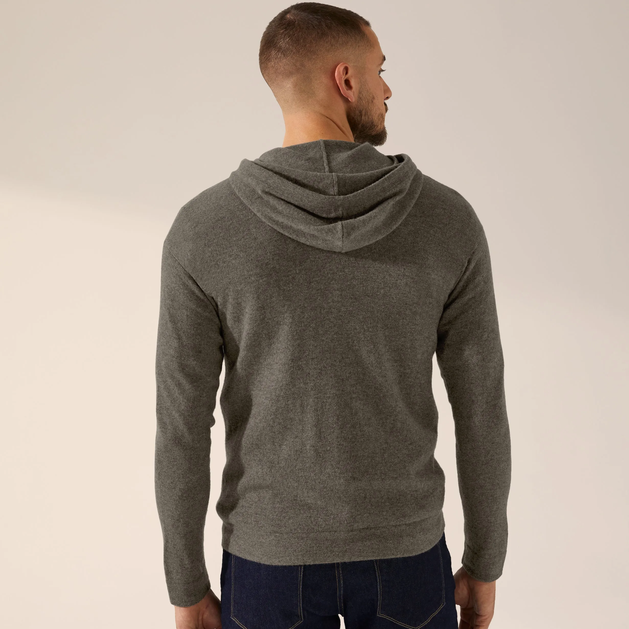 Tyler Cashmere Zip Hoodie