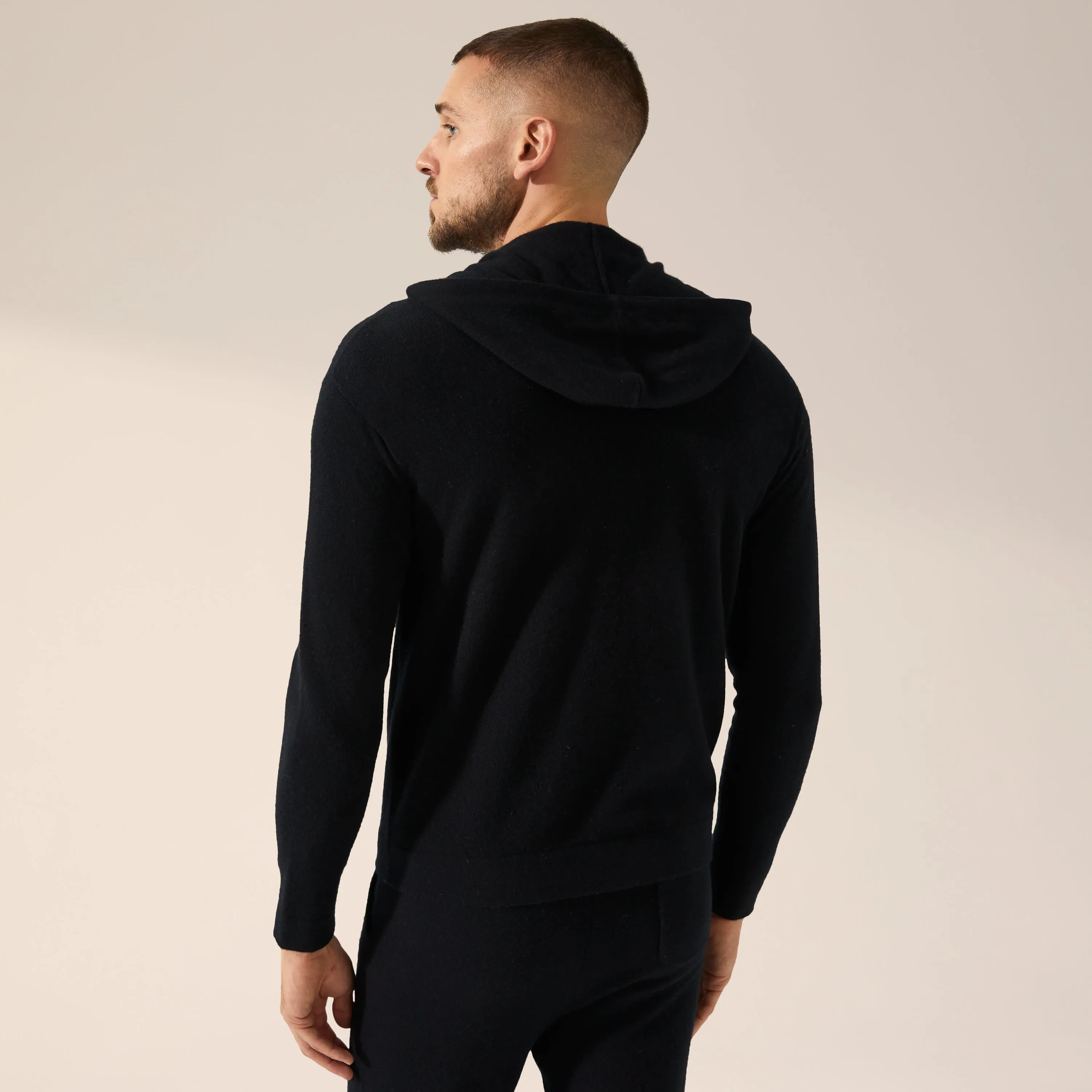 Tyler Cashmere Zip Hoodie