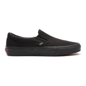 Vans Unisex Classic Slip On Shoes - All Black