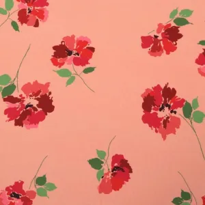 Viscose Crepe - Pinkie Floral - Fabric Godmother