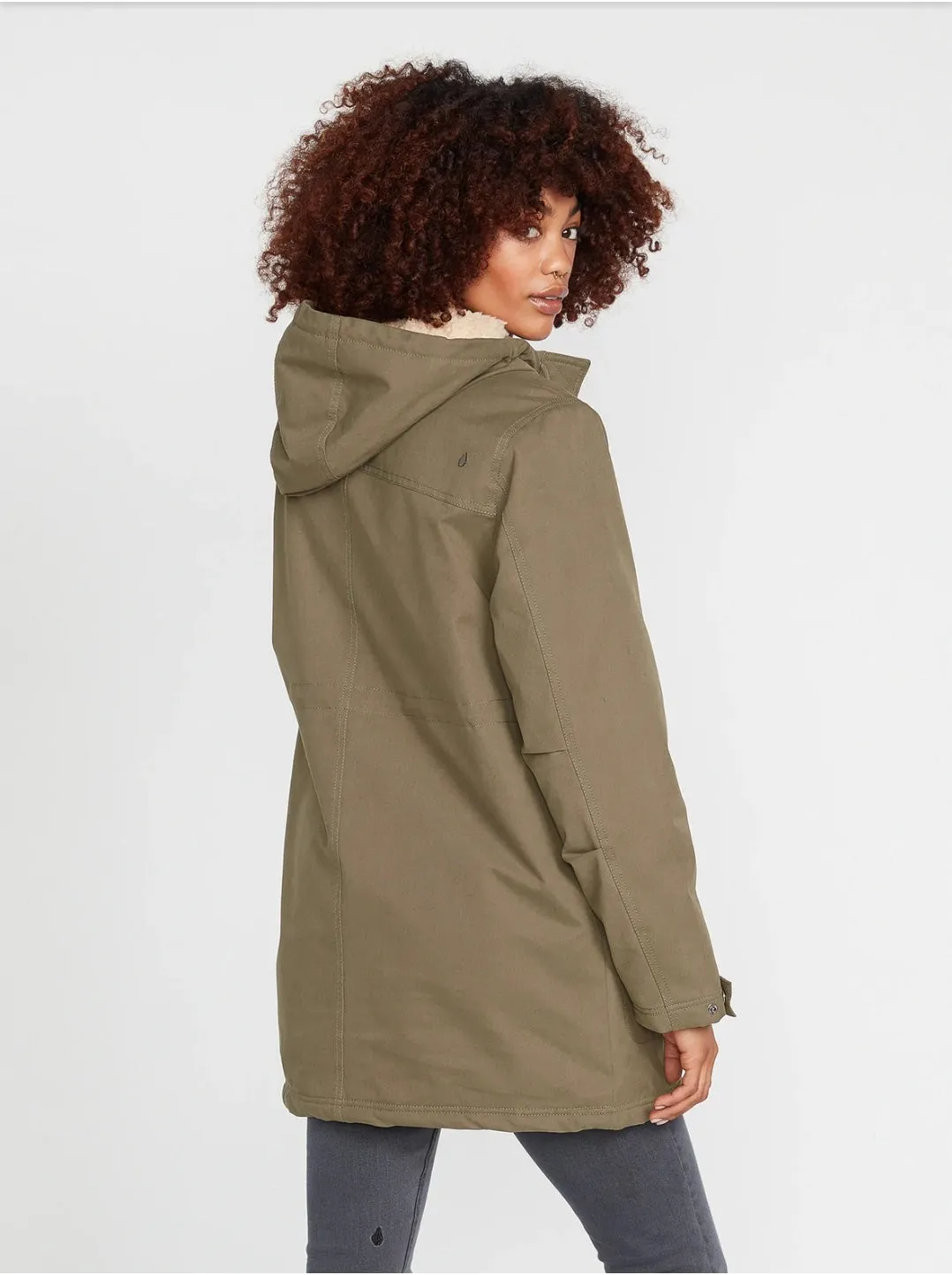 VOLCOM LESS IS MORE 5K PARKA WINTER MOSS