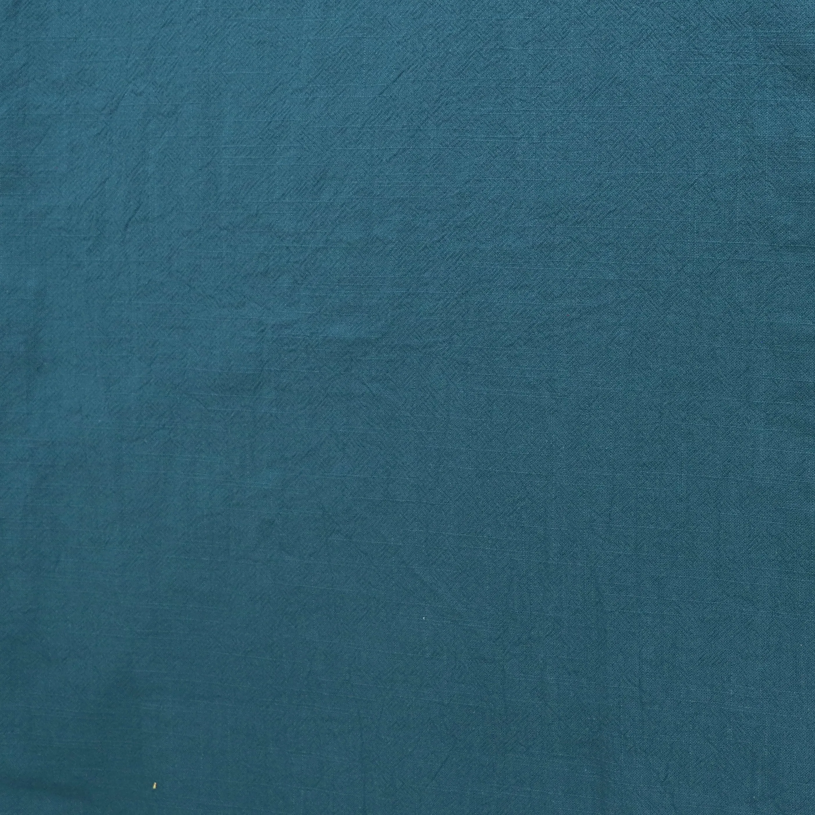 Washed Vintage Cotton - Petrol Blue